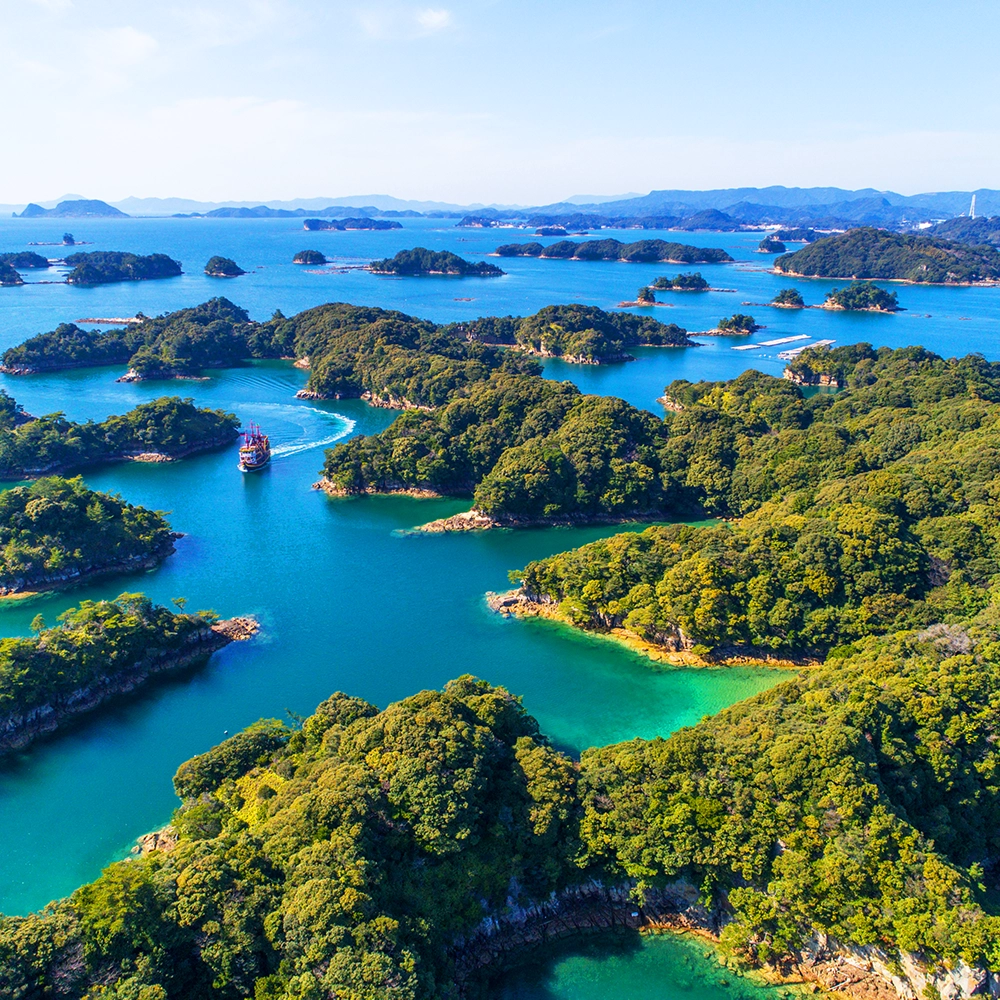 ドローンでみた九十九島33