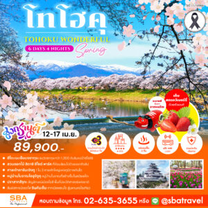 JAPAN : TOHOKU WONDERFUL SPRING 6D/4N (12-17 Apr'25)